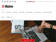 Tablet Screenshot of e-motiveonline.com